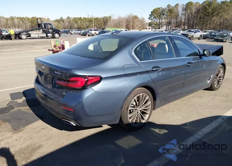 2023 BMW 530 I xDrive из США, поврежденный, VIN WBA13BJ0XPWX96766